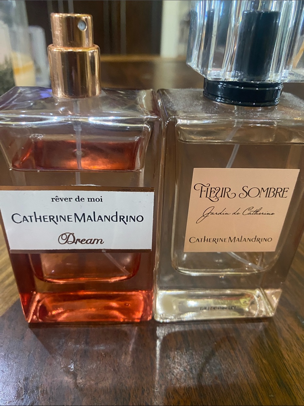 Two (2) Catherine Malandrino - Dream & Fleur Sombre bundle